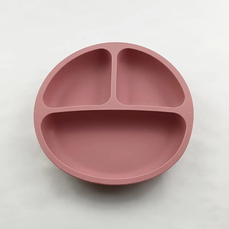 Baby Silicone Divided Plate