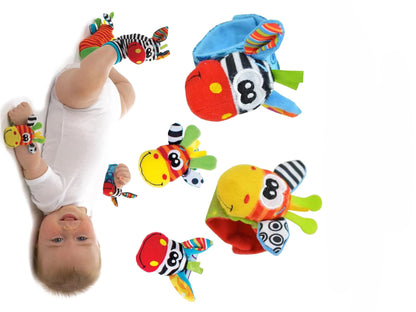 Wrist & Foot Rattle Toy Set