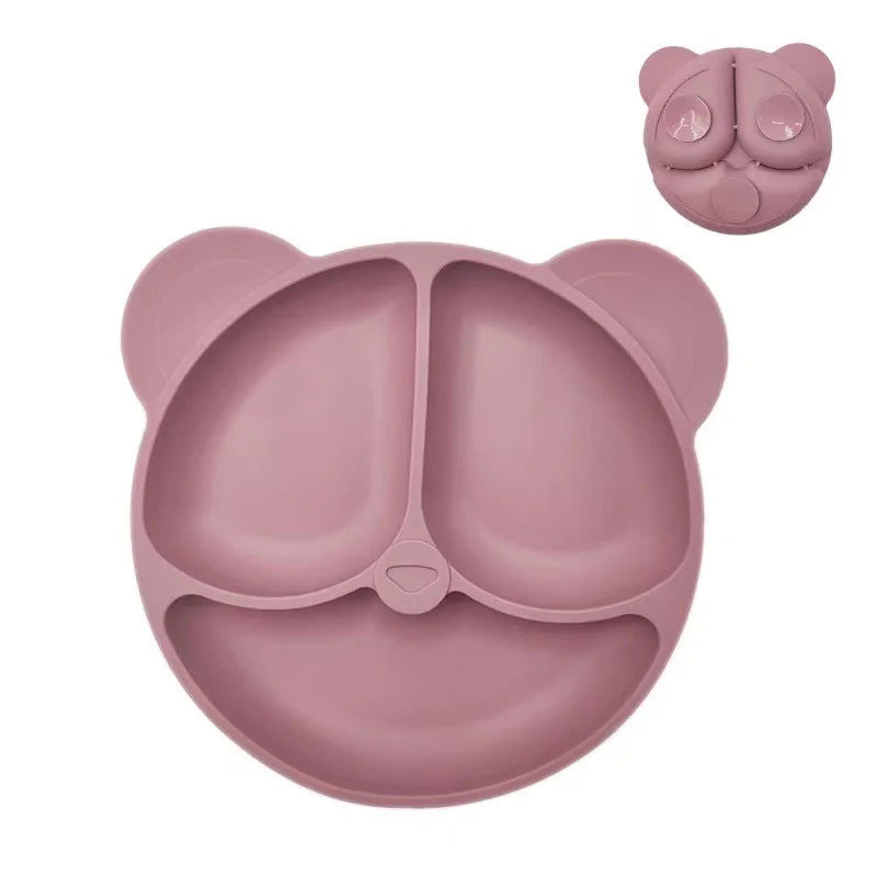 Baby Silicone Divided Plate