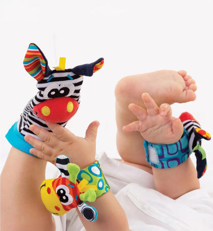 Wrist & Foot Rattle Toy Set