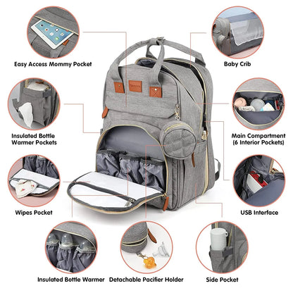 Smart 3-in-1 Diaper Bag